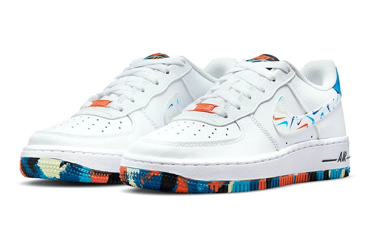 Nike Air Force 1 Low Multicolor Swooshes GS